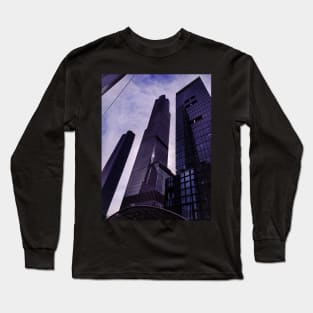 Hudson Yards Manhattan Look Up New York City Long Sleeve T-Shirt